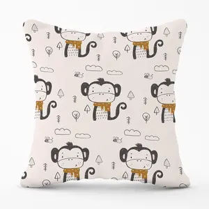 Monkey Forest Cushions 45cm x 45cm