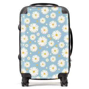 Summer Daisy Pattern Suitcase - Cabin