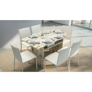 Deveraux Extendable Dining Table Grey