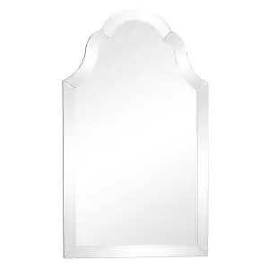 Melody Maison Arched Mirrored Framed Wall Mirror 60cm x 101cm