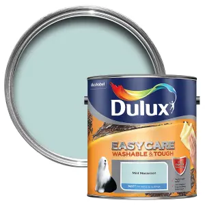 Dulux Easycare Washable & Tough Mint macaroon Matt Wall & ceiling Emulsion paint, 2.5L