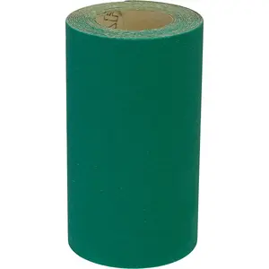 Premium Aluminium Abrasive Sanding Roll - Ultra Fine 240 Grit - 115mm x 5m for Wood and Plaster