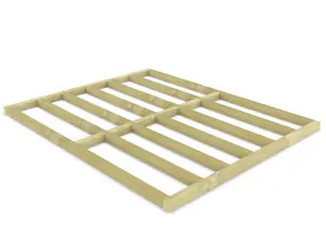 Wooden shed bases 10x8 (W-295cm x D-240cm), made of 38mm x 89mm