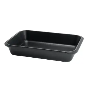 Chasseur Cast Iron Roasting Dish, 32cm - Matt Black