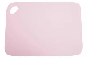 Interiors by Premier Set of 2 Flexible Chopping Boards, Non-Stick Pink & Green Plastic Chopping Board Set, Set of 2 Cutting Mats