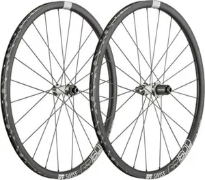 DT Swiss GR 1600 Spline 25 Clincher Gravel Boost Wheelset 700C Black 1429