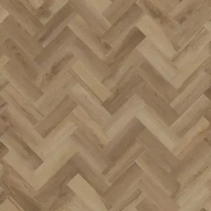 Colon 4643 Midsummer Oak S/Prq Beige Parquet Effect Glue-Down LVT For Home (All Rooms), 2mm Matte LVT 3.34 m² Per Pack