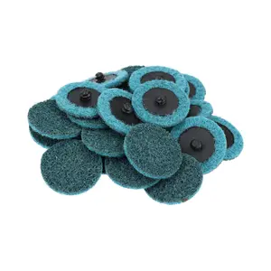 50mm Quick Change Type R Roloc Conditioning Sanding Discs 400 Grit 25pc