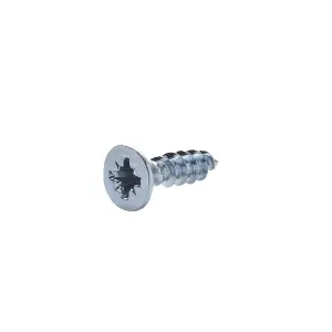 Diall Double-countersunk Zinc-plated Carbon steel Screw (Dia)3mm (L)12mm, Pack of 20