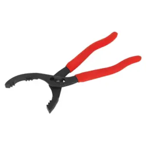 Sealey Oil Filter Pliers Forged With Long Handles 45-89mm Capacity AK6412