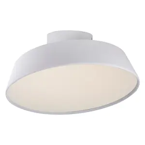 Nordlux DFTP Kaito 2 Dim Indoor Living Dining Kitchen Bedroom Ceiling Light In White (Diam) 30cm