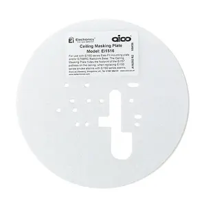 Replacement for Ei151 Mains Powered Smoke Alarm with Masking Plate and Easichange Pen