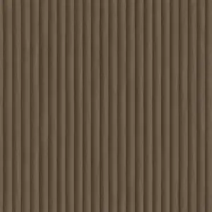 Holden Wooden Bevel Slat Panelling Wood Panel Stripes Natural Brown Wallpaper