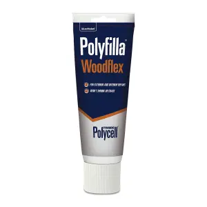 Polycell Polyfilla Light grey Wood Filler, 330g