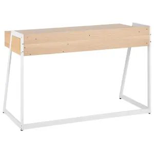 Home Office Desk with Storage White QUITO