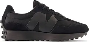 New Balance 327 Trainers In Black - Black (Size: 12.5)