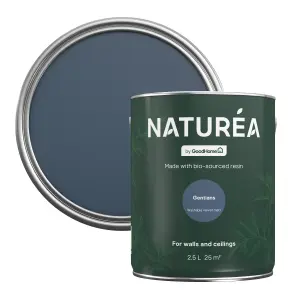 GoodHome Naturéa Gentians Velvet matt Wall paint, 2.5L