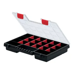 Performance Power Black Organiser with 20 compartments