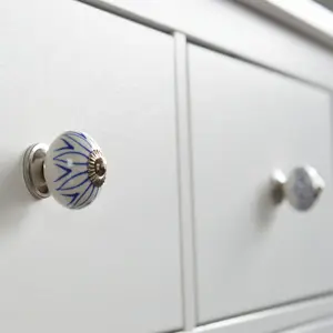 Nicola Spring - Round Ceramic Cabinet Knob