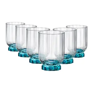 Florian Do Bormioli Rocco Double Whisky Glasses (Set of 6) 300 oz.