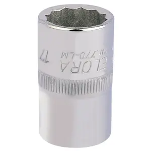 17mm 1/2" Square Drive Elora Bi-Hexagon Socket 24624