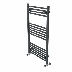 Rinse Straight Bathroom Heated Towel Rail Ladder Radiator Anthracite 1000x600mm