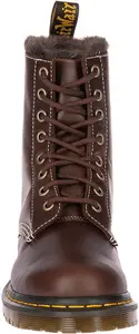 Dr Martens 1460 Serena Classic Boots - Dark Brown Doc Martens