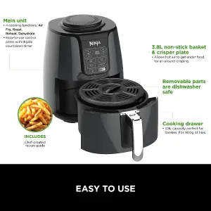 Ninja Single Air Fryer 3.8L AF100UK