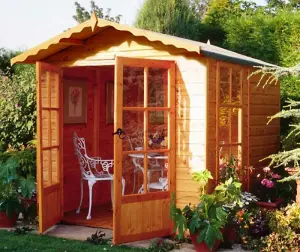 Buckingham Shiplap Summerhouse Garden Sun Room Approx 7 x 7 Feet