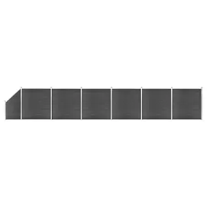 Berkfield Fence Panel Set WPC 1138x