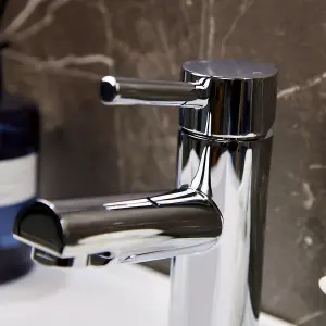 flode Runn Mono Basin Mixer Tap -  Chrome