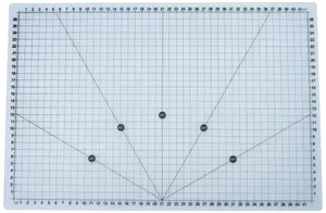 CUTTING MAT 450X300MM - Cutting Mat: Translucent: 45cm x 30cm (A3) - PURElite