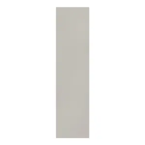 GoodHome Ashmead Matt pebble Tall Clad on larder panel (H)2400mm (W)600mm