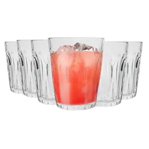 Duralex - Provence Drinking Glasses - 220ml Tumblers for Water, Juice - Pack of 6