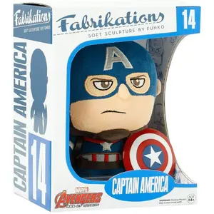 Funko Fabrikations Plush Avengers Age Of Ultron Captain America Character Figure Multicoloured (One Size)