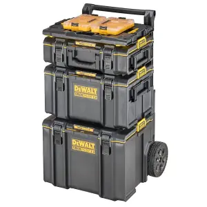 Dewalt Toughsystem 2 Rolling Tool Storage Box Trolley + Tstak Adaptor + Storage