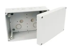 Weatherproof IP66 Junction Box Grey 175x125mm for Outdoor Installations