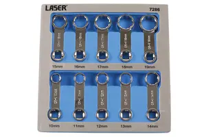 Laser Tools Torque Adaptor Set 3/8"D  10pc 7286