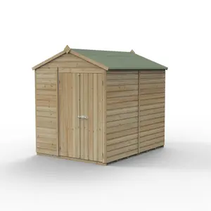 Beckwood 6x8 Apex Shed - No Windows - Double Door