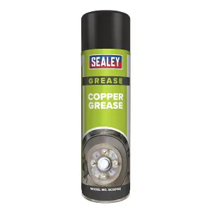 Sealey Copper Grease Lubricant 500ml SCS016S