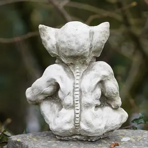 Sprite A Stone Statue Gargoyle Gremlin Outdoor Garden Ornament Decoration Gift British Made Sculpture