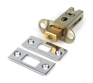 From The Anvil Polished Chrome 2 1/2" Heavy Duty Tubular Deadbolt