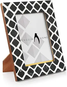 Penguin Home Photo Frame Dot Design