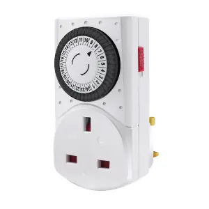 Extrastar 24 Hour Mechanical Timer Switch