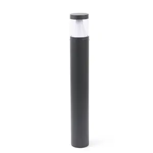 Luminosa Plim Outdoor LED 1 Dark Grey Bollard 10W 3000K IP65