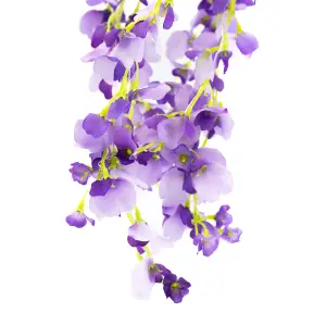 Gardenwize Solar Decorative Wisteria Flower Lights