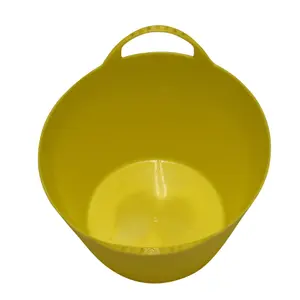 Heavy Duty Flexitub Flexible Buckets 12L x5 (Builders Tub Work Trug Feed Storage)