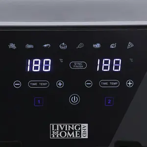 Living And Home 8 Air Fryer Black