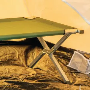 Milestone Camping Deluxe Folding Camping Bed