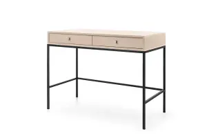 Elegant Mono Desk H780mm W1040mm D500mm in Beige - Stylish Workspace Solution